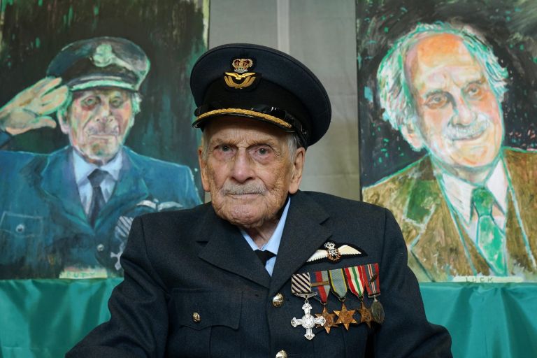 John »Paddy« Hemingway, pilot umrl, 105 let, bitka za Anglijo