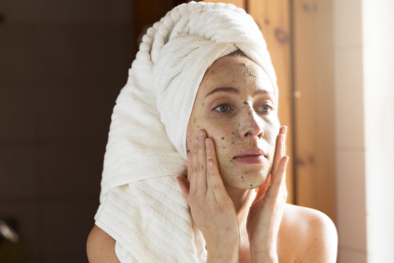 piling, luščilo, nega obraza