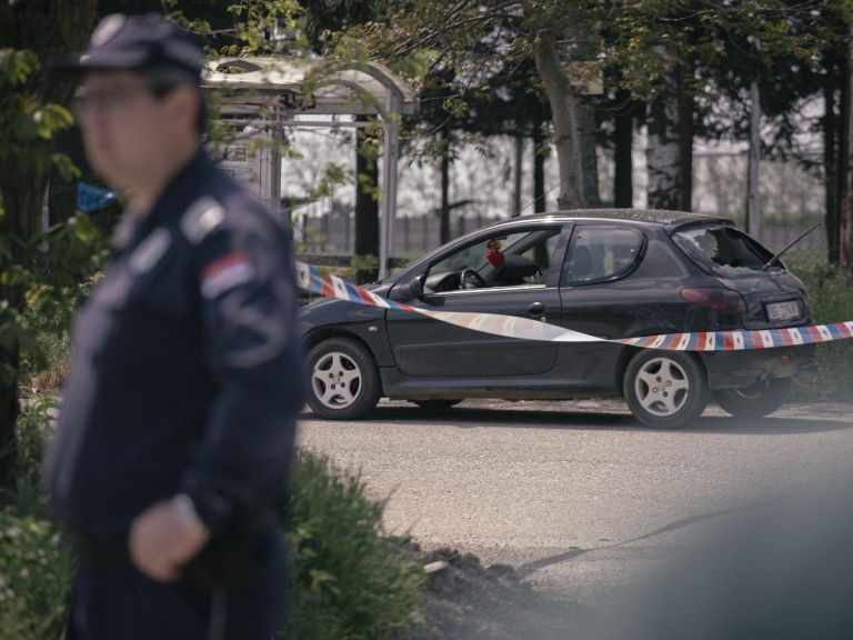 policija Srbija policijski trak