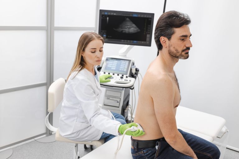 ultrazvok, uz, preiskava, ledvice