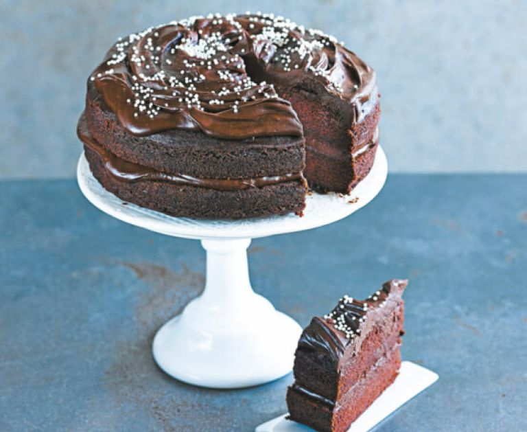 Avokadova čokoladna torta brez glutena