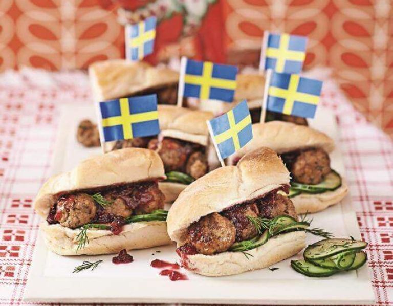 svedske mesne kroglice - svenska kottbullar