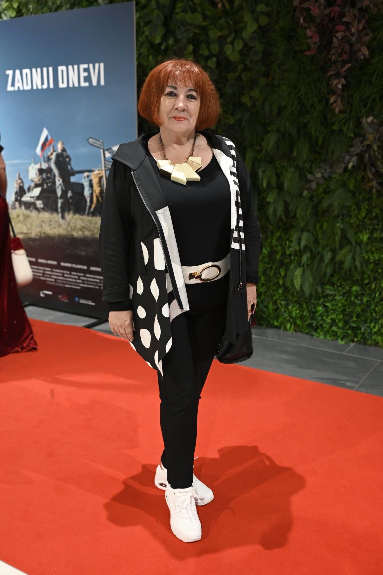 Film Zadnji dnevi, Vlasta Nussdorfer - Film si je prišla pogledati tudi Vlasta Nussdorfer, nekdanja