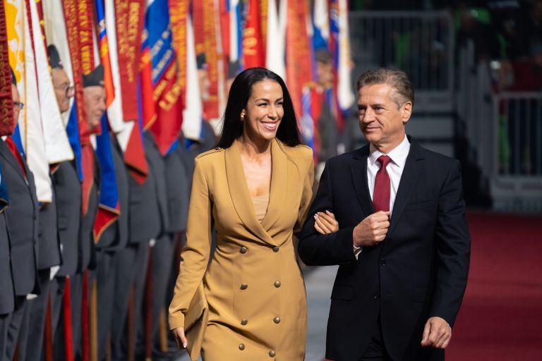 Tina Gaber, Robert Golob