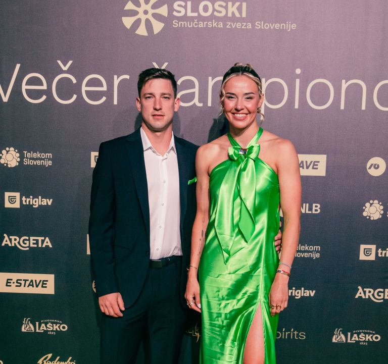 Boštjan Klavžar in Anamarija Lampič