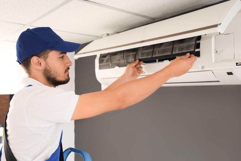 klima, klimatska naprava, čiščenje, filter