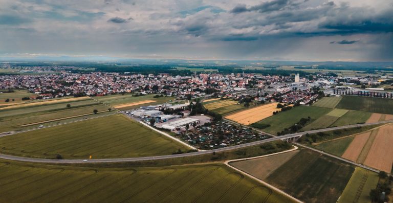 simbolična, dron, murska-sobota, polje, pšenica, oblaki, oblačno, nevihta, neurje, toča