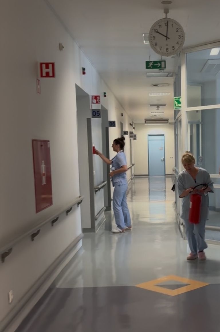 ocesna-klinika, pozarna-vaja