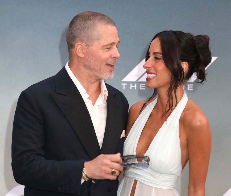 Brad Pitt,  Ines de Ramon