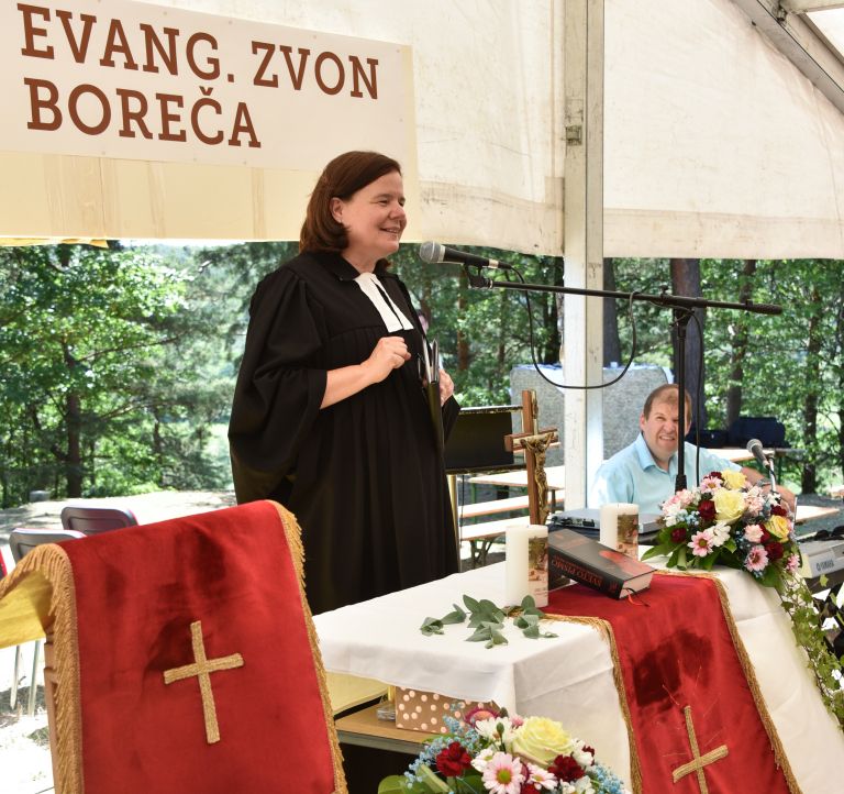 zvonik, boreča, jubilej