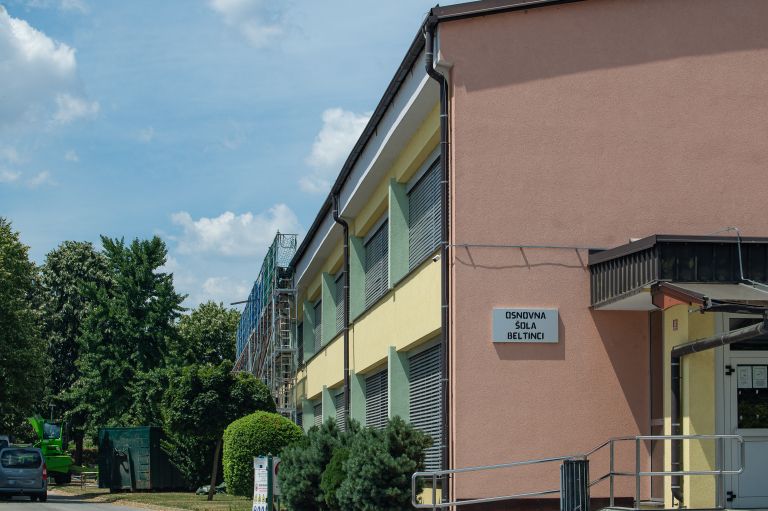 oš-beltinci, osnovna-šola, popravilo-strehe, streha, požar