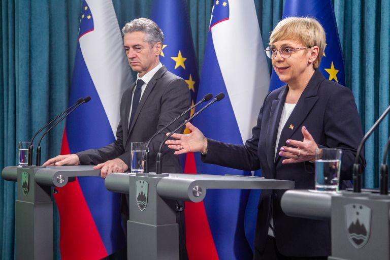 robert golob, nataša pirc musar