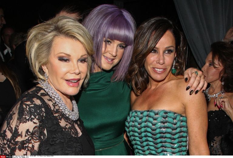 Kelly Osbourne z Joan Rivers in njeno hčerko Melisso