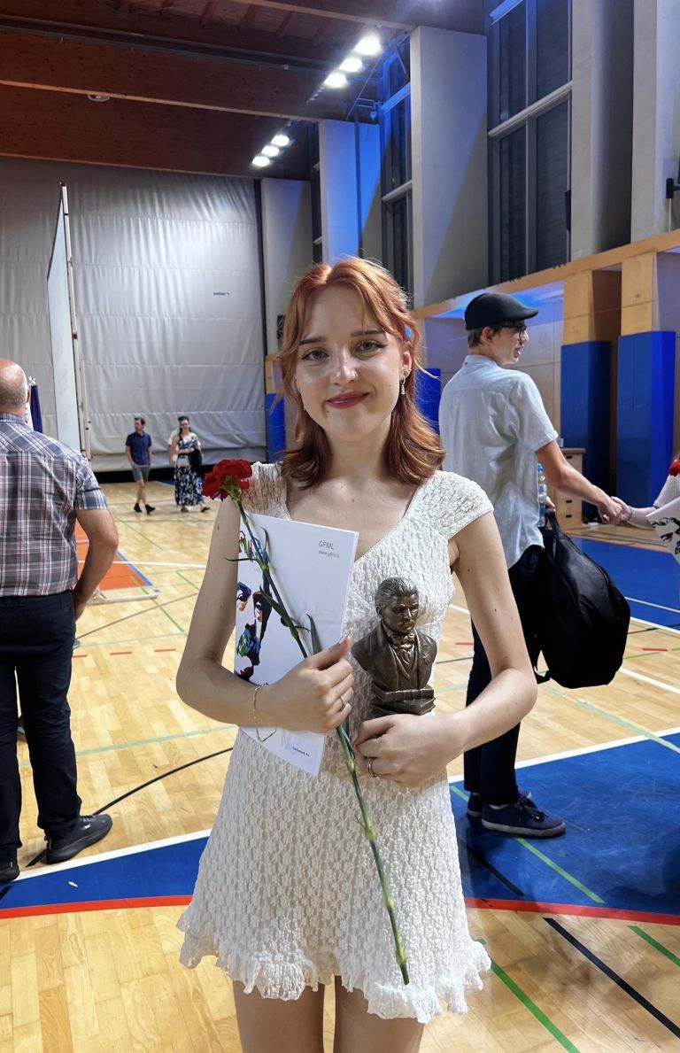 eva klement, zlata maturantka