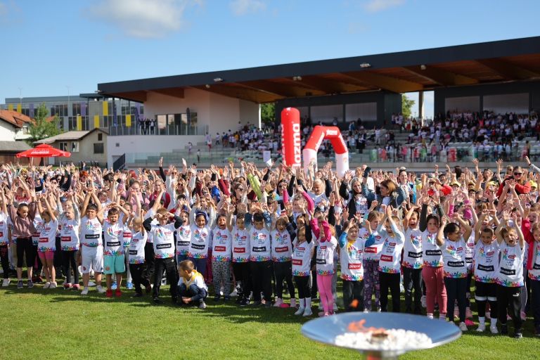 množica otrok na ŠIM