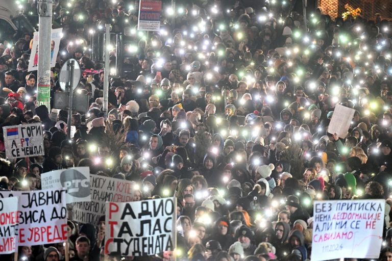novi sad, protest
