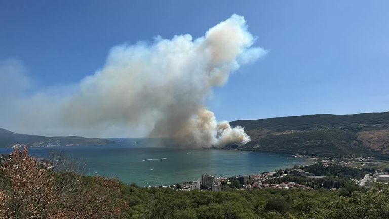 požar, njivice, črna gora