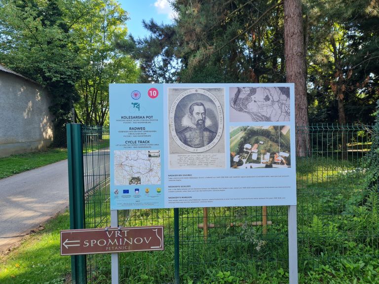 vrt spominov in tovarištva, petanjci, johaness kepler