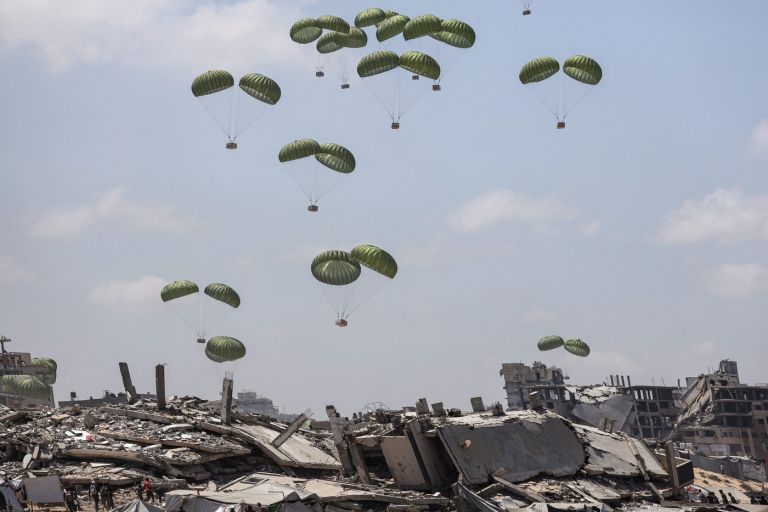 paketi pomoči, gaza.jpg
