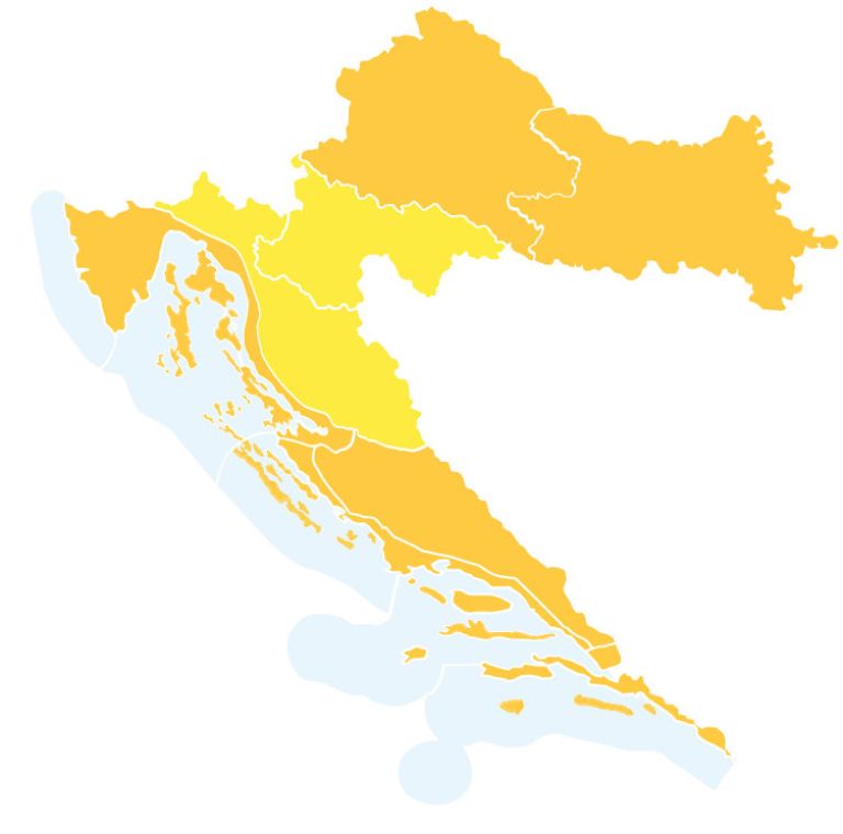 oranžno opozorilo