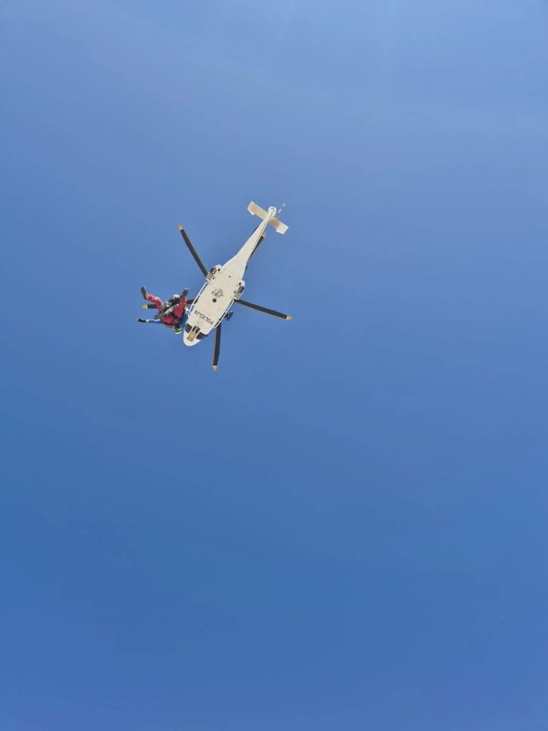 helikopter, resevanje