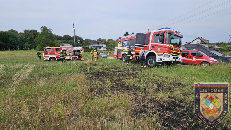 pozar, strnisce, pgd-ljutomer, gasilci