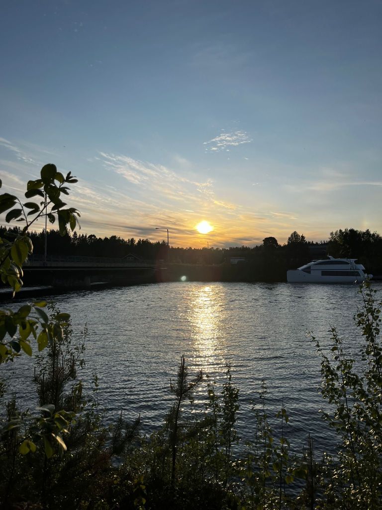 finska, potopis