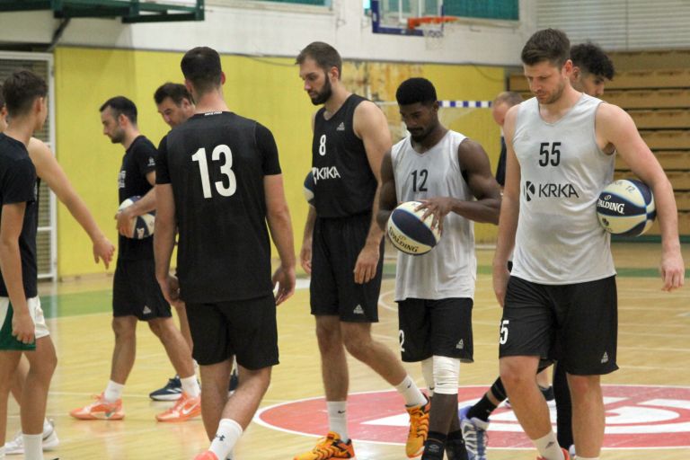 kk-krka, priprave-kosarkarjev-krke