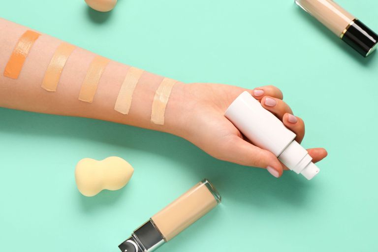 podlaga, ličenje, puder