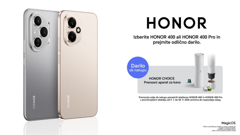 Ob nakupu telefona HONOR 400 ali 400 PRO prejmete brezplačen prenosni aparat za kavo HONOR Choice.jpg