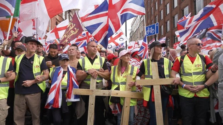 london, protest