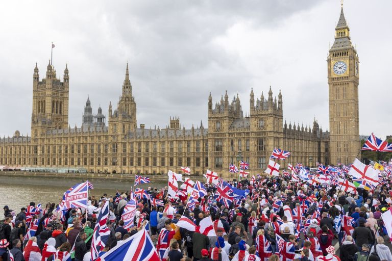 london, protest