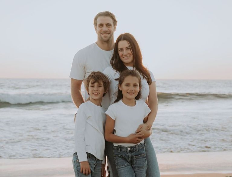 Anže kopitar, Ines Kopitar, družina