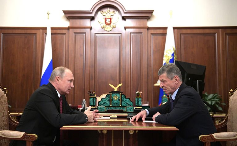 vladimir-putin, dmitrij-kozak