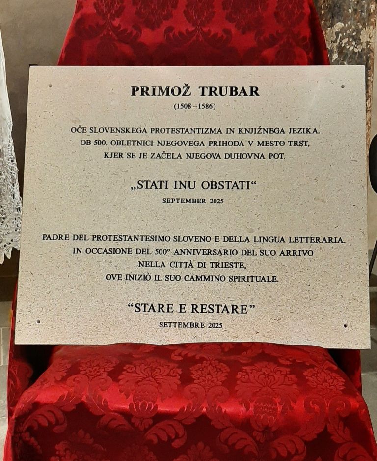 slovensko-protestantsko-drustvo-primoz-trubar, trst, primoz-trubar, bogosluzje