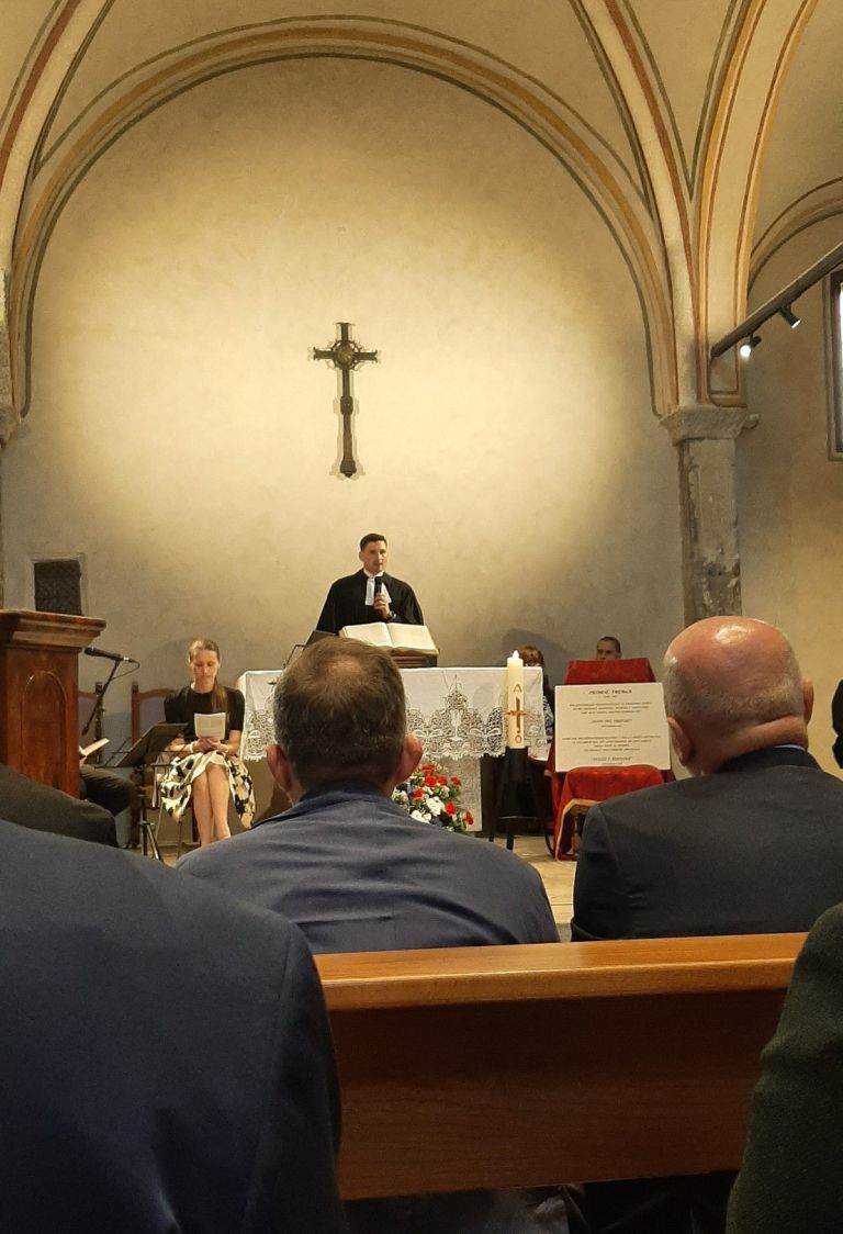 slovensko-protestantsko-drustvo-primoz-trubar, trst, primoz-trubar, bogosluzje