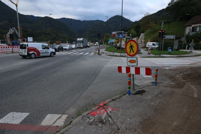 Gradbišče na Polulah
