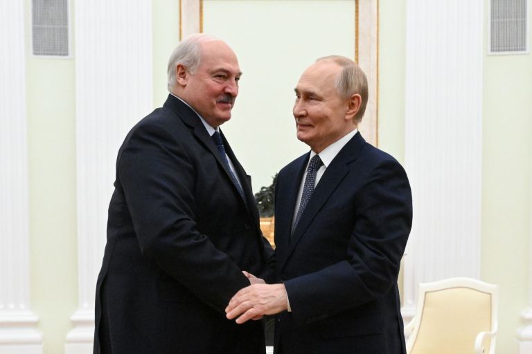 Lukašenko, Putin
