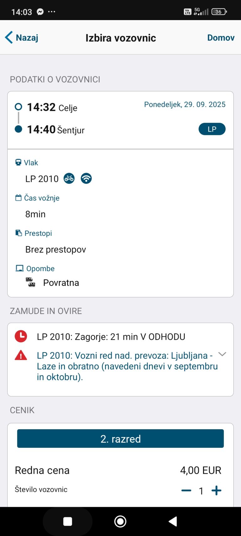 vlak, zamuda, javni-promet, celje, sentjur