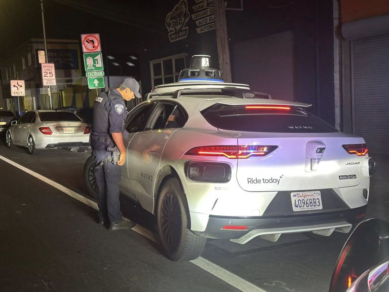 Waymo, taksi, san bruno