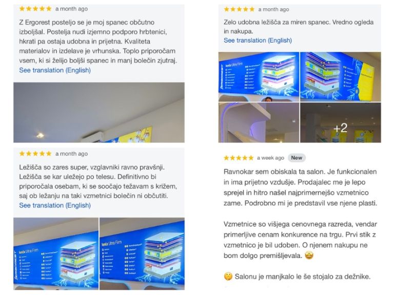 zepkaste-vzmetnice, hrbtenica, salon