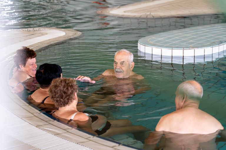 terme-banovci, kopališče, kopalci, bazeni