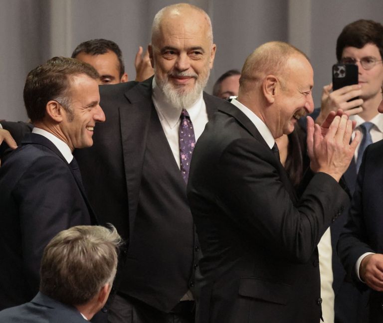 edi rama, emmanuel macron, ilham alijev.jpg