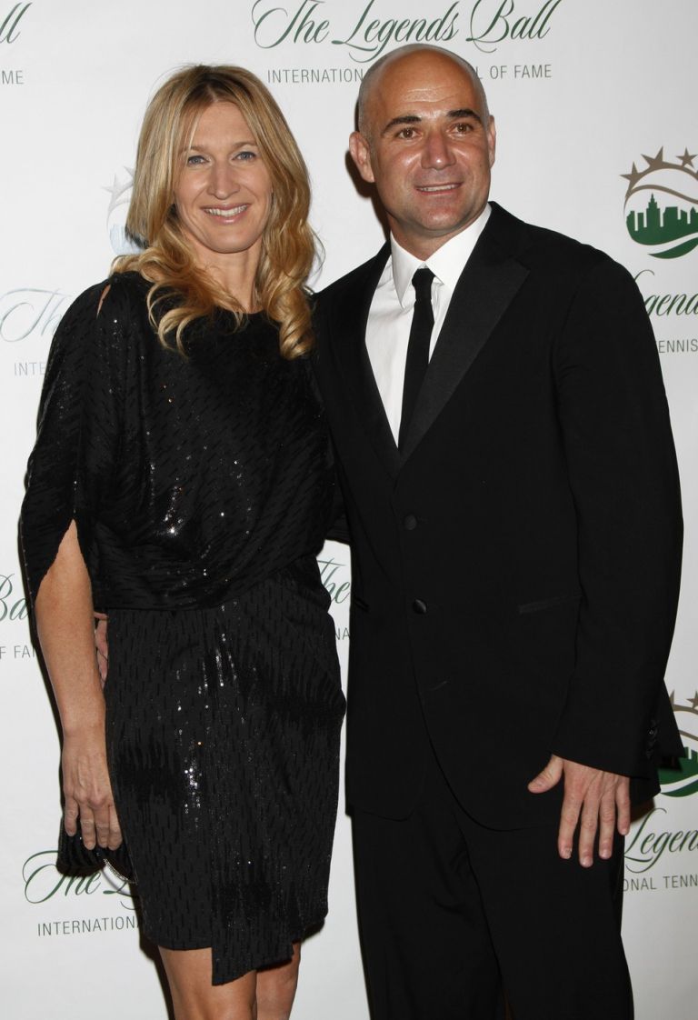 steffi-graf, andre-agassi