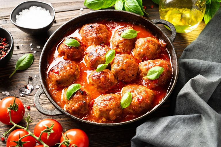 Mesne kroglice, čufti, mleto meso