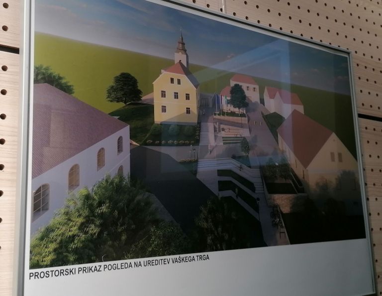 trg, bela-cerkev, ureditev