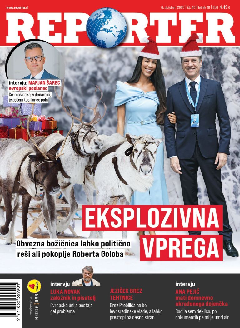 božičnica, robert golob