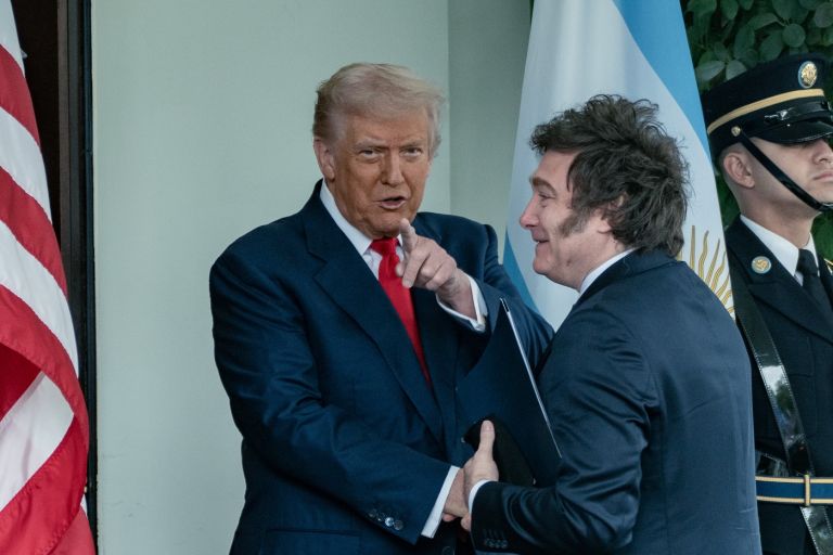 javier milei, donald trump