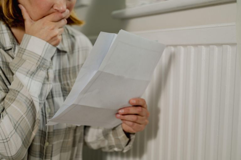 položnica, račun, ogrevanje