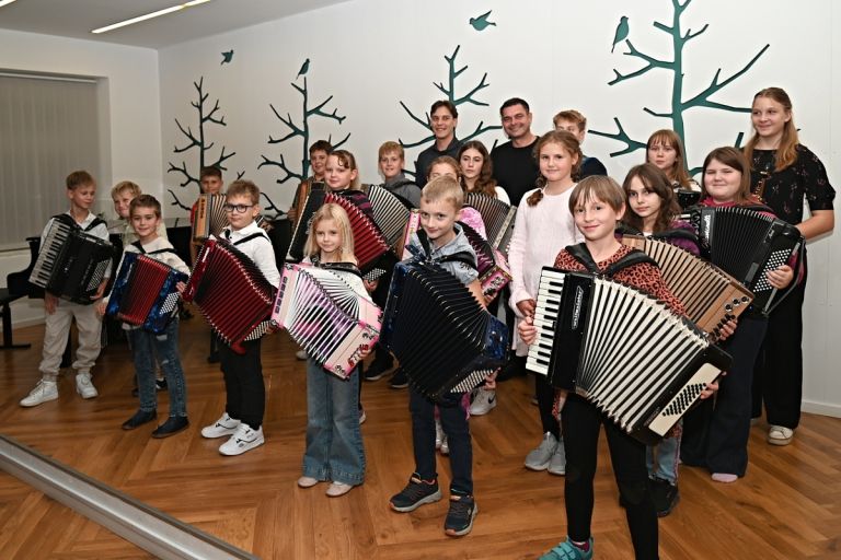 glasbena-sola-gornja-radgona, harmonikarji, nastop